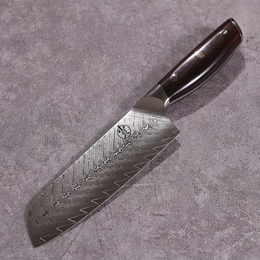 SANTOKU EBONY סכין שף סנטוקו יפני